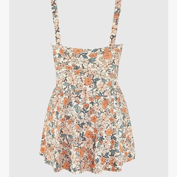 Cupshe Other - CUPSHE Women's One Piece Swimsuit Bathing  Scoop Neck Wide Straps Pull On XS